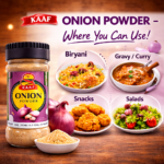 Kaaf Foods Onion Powder (Pyaz Powder / Dehydrated Onion) – 1000g Zipper | 100% Pure, No Color, No Preservatives (Copy) (Copy) (Copy) - Image 2