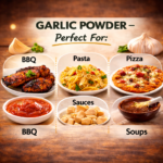 Kaaf Foods Garlic Powder (Lehsan Powder / Dehydrated Garlic) – 250g Zipper | 100% Pure, No Color, No Preservatives - Image 2