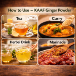 Kaaf Foods Ginger Powder (Adrak Powder / Sonth Powder) – 1kg Zipper | 100% Pure, No Color, No Preservatives - Image 3