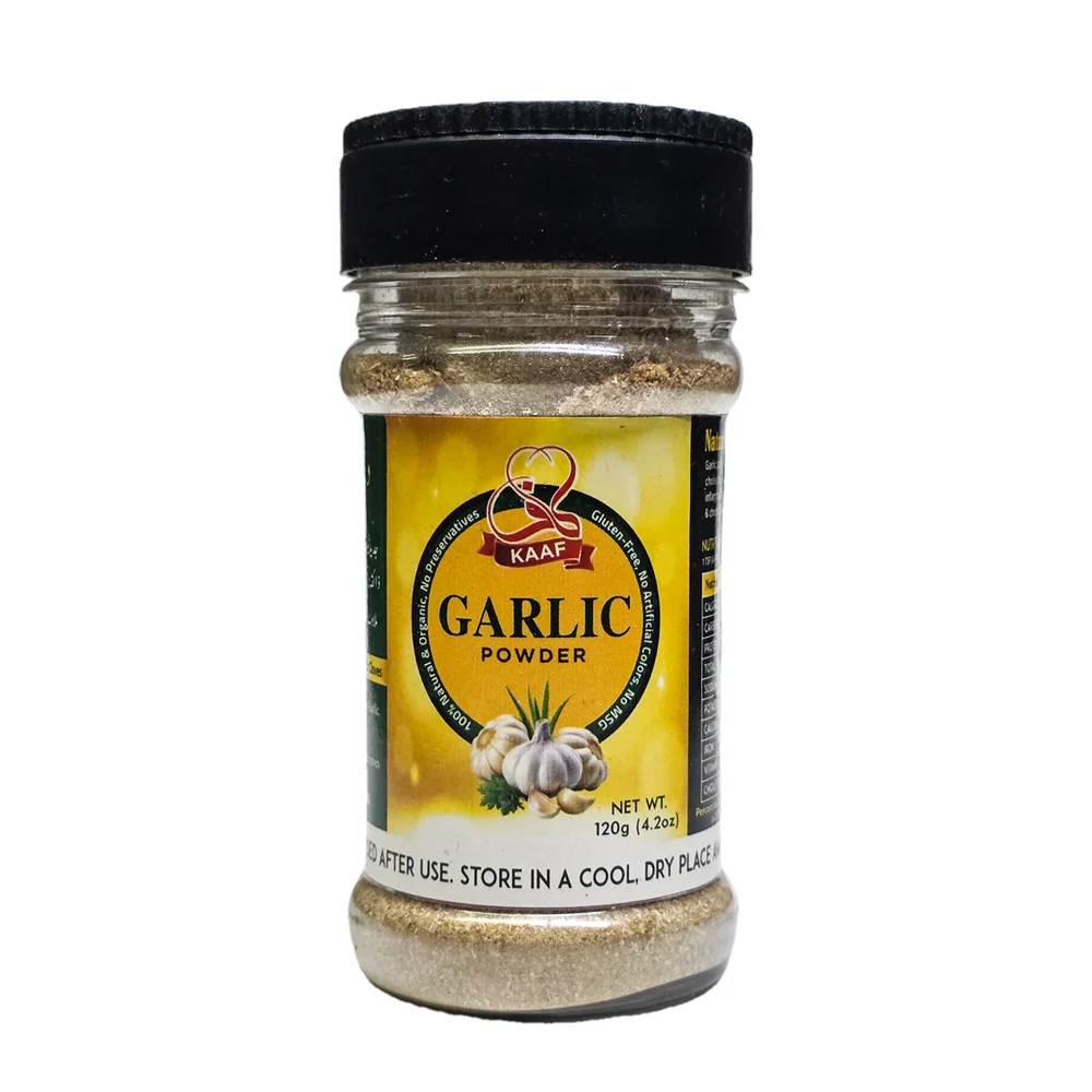 Garlic 0 Kaaf Foods™ Garlic Powder (Lehsan) – 120g - Image 1