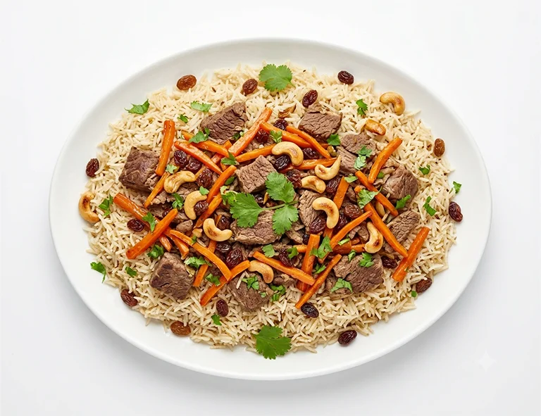 Authentic Afghan Kabuli Pulao
