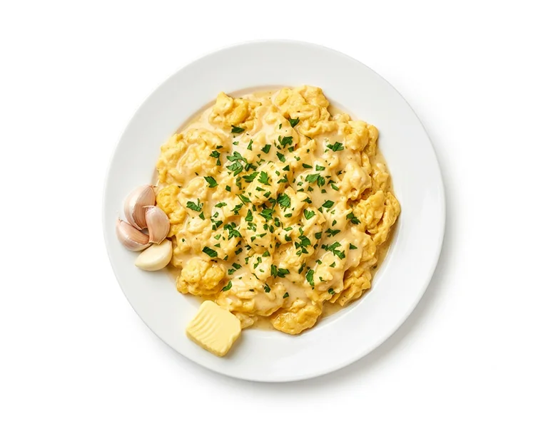 Butter Garlic Eggs