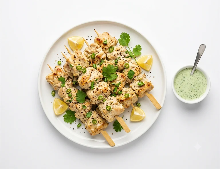 Chicken Malai Boti (Creamy & Juicy)