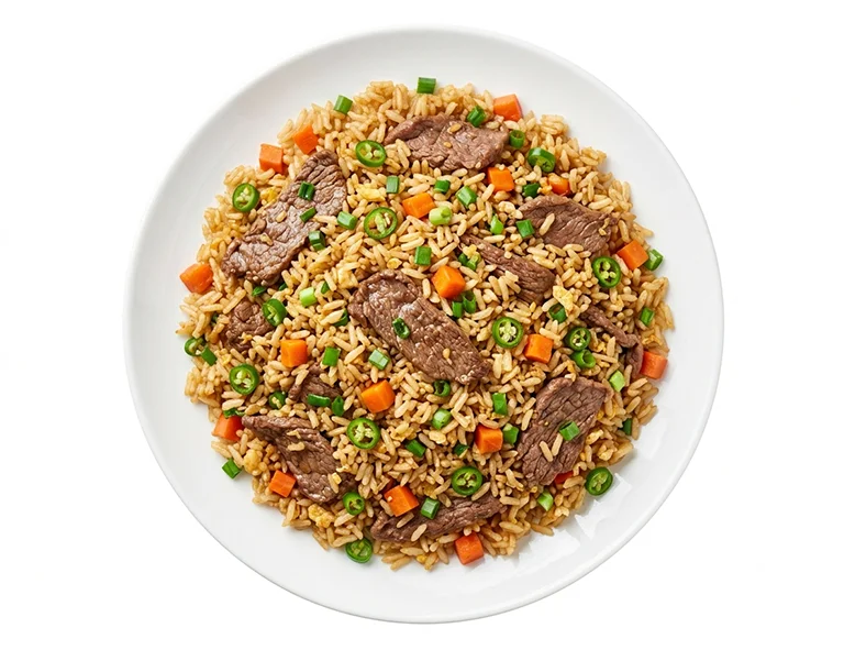 Beef Chili Fried Rice (Chinese Style)