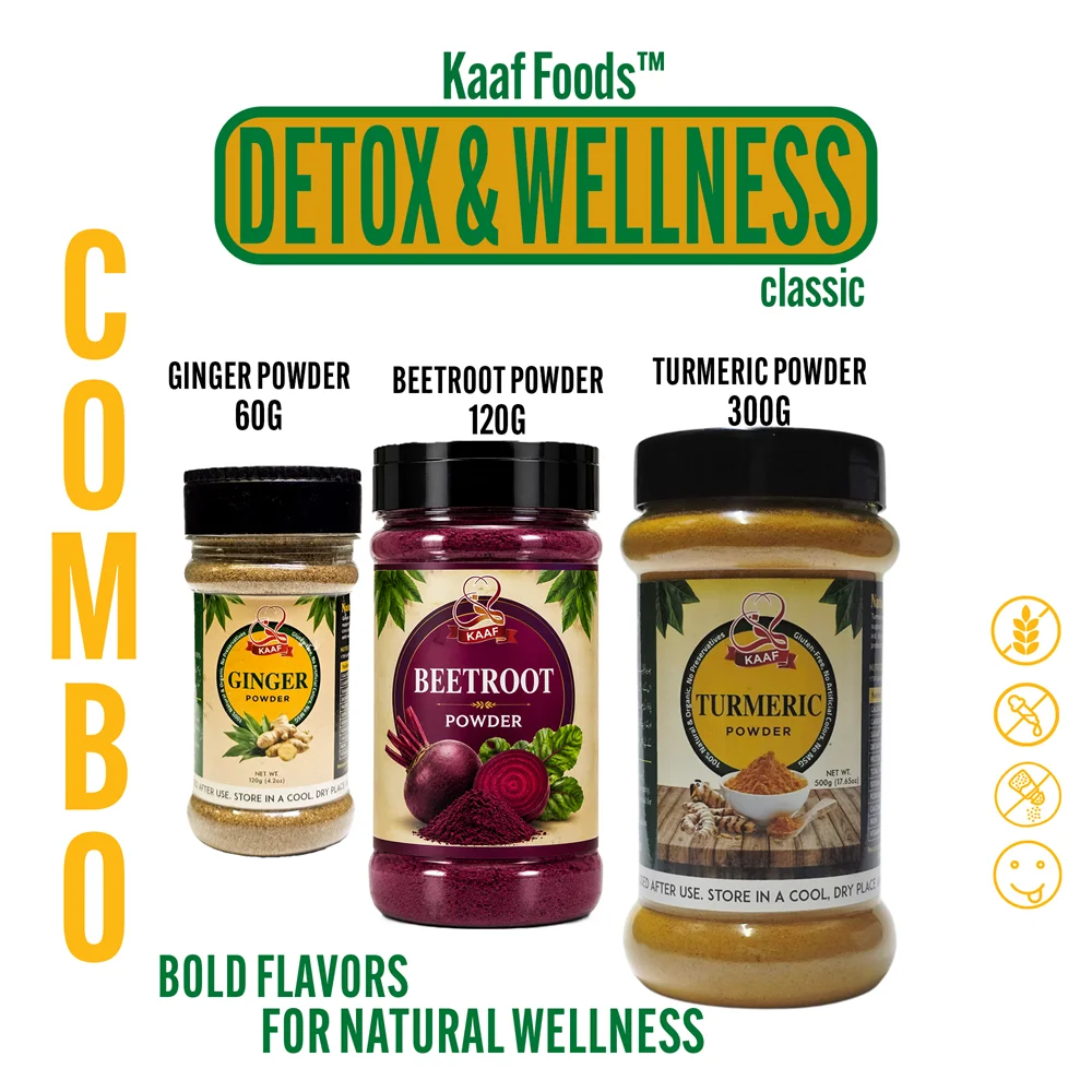 detox & wellnness classic Kaaf Foods™ Detox & Wellness Combo (Classic) - Image 1