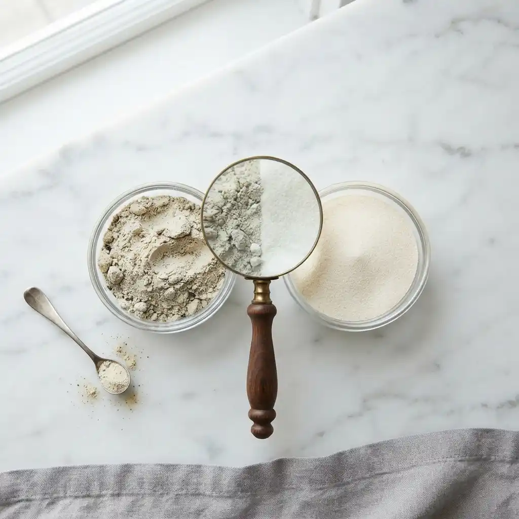 Pure vs Fake Garlic Powder Comparison