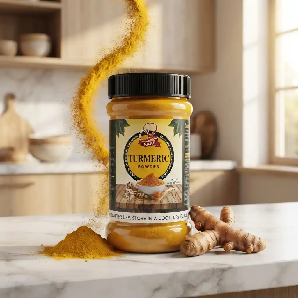 Kaaf Foods Premium Turmeric Powder Process